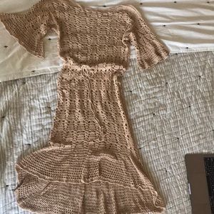 Foley + Corinna crochet dress!